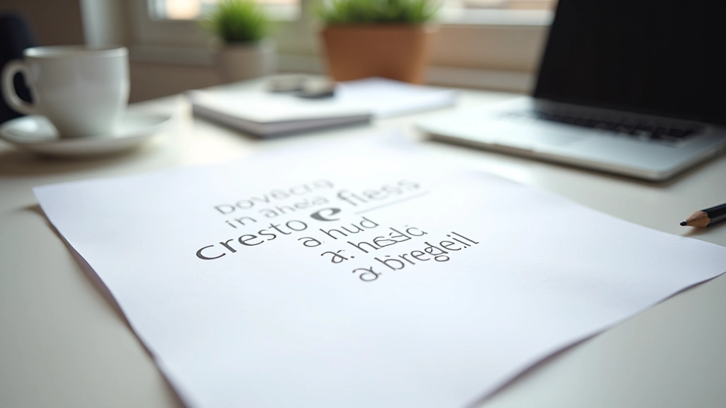 Typografische hiërarchie met verschillende lettergroottes en gewichten