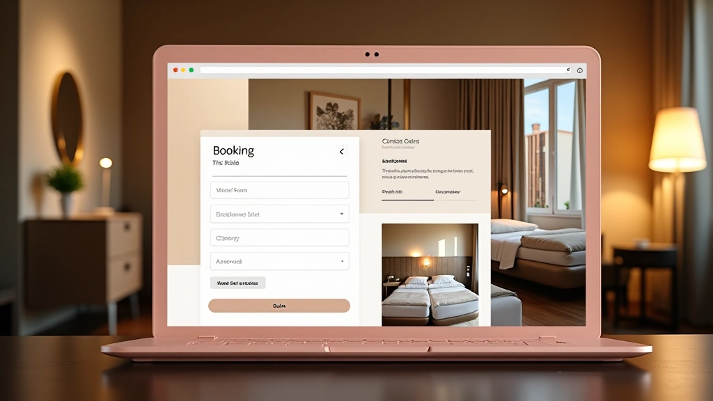 Website voor hospitality bedrijf met reserveringssysteem